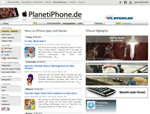 Tablet Screenshot of planetiphone.de